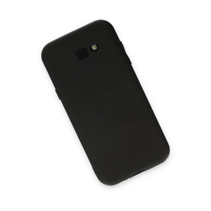 Samsung Galaxy A7 2017 / A720 Kılıf First Silikon - Siyah
