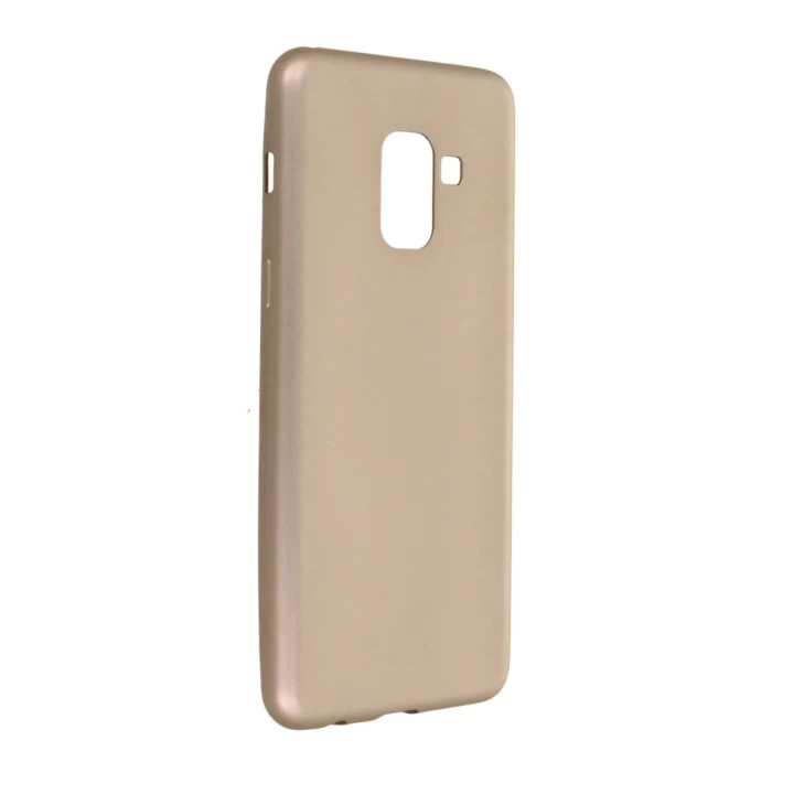 Samsung Galaxy A8 2018 Kılıf First Silikon - Gold