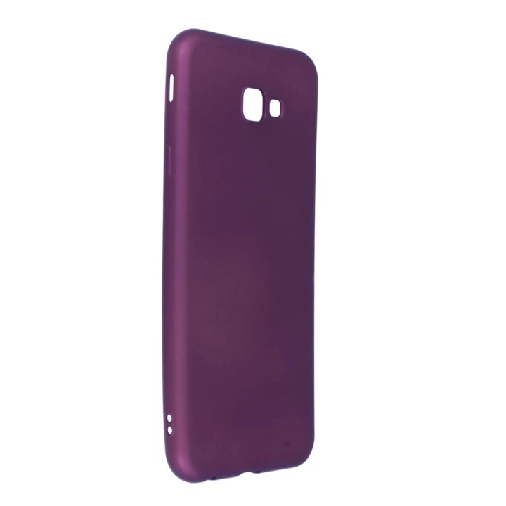 Samsung Galaxy J4 Plus Kılıf First Silikon - Mürdüm