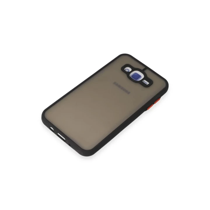 Samsung Galaxy J7 Kılıf Montreal Silikon Kapak - Siyah
