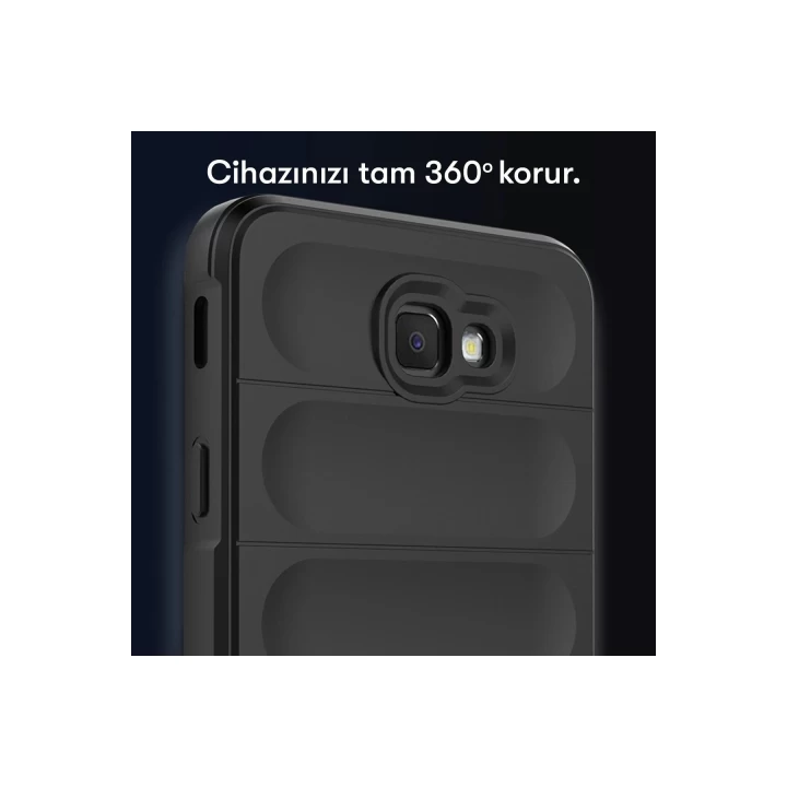 Samsung Galaxy J7 Prime Kılıf Optimum Silikon - Kırmızı