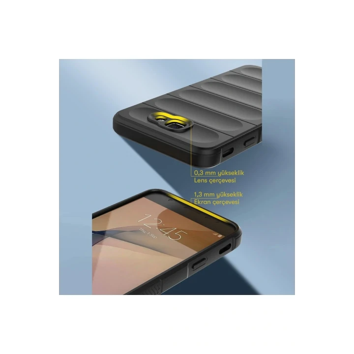 Samsung Galaxy J7 Prime Kılıf Optimum Silikon - Kırmızı