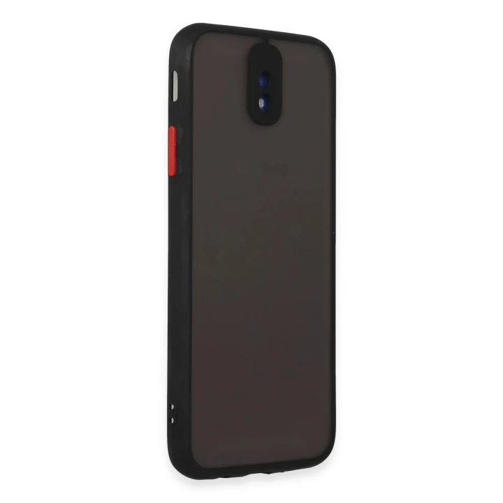Samsung Galaxy J7 Pro / J730 Kılıf Montreal Silikon Kapak - Siyah