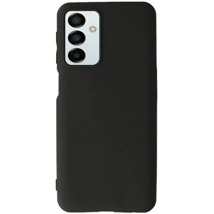 Samsung Galaxy M23 Kılıf First Silikon - Siyah
