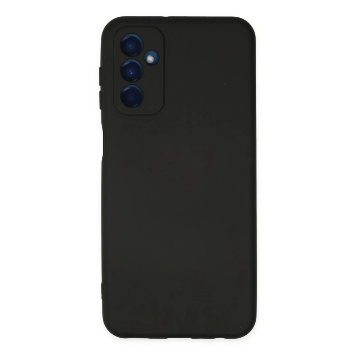 Samsung Galaxy M23 Kılıf Nano içi Kadife Silikon - Siyah