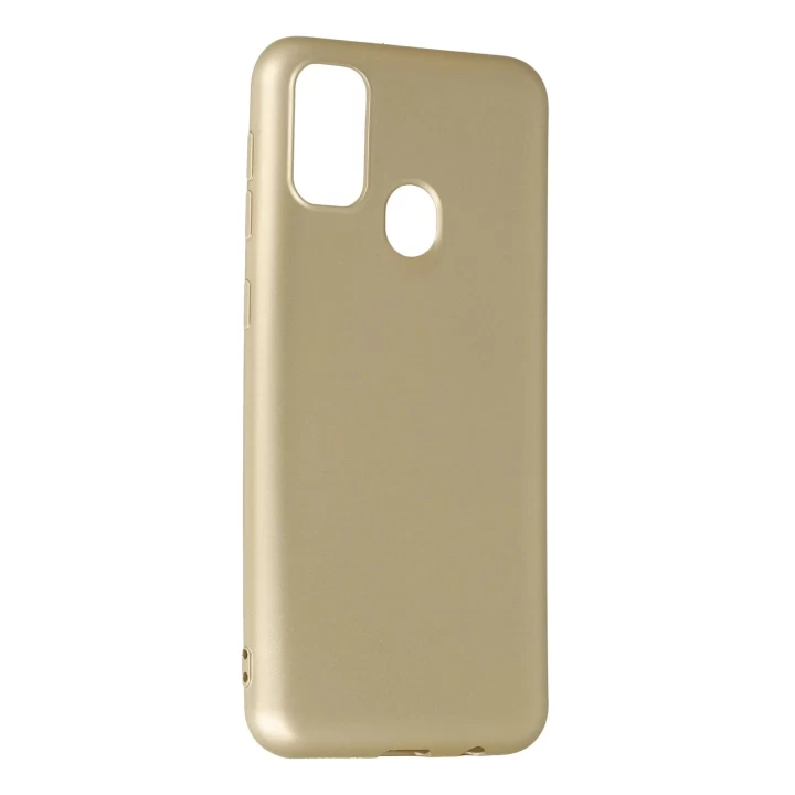 Samsung Galaxy M30S Kılıf First Silikon - Gold
