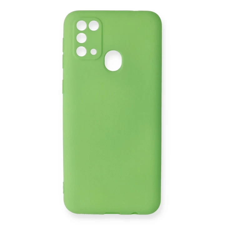 Samsung Galaxy M31 Kılıf First Silikon - Yeşil