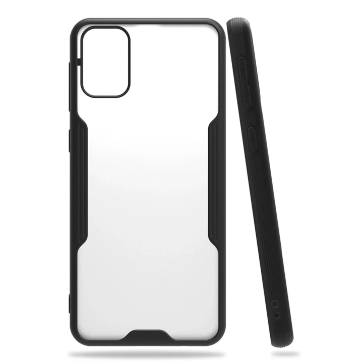 Samsung Galaxy M31 Kılıf Platin Silikon - Siyah
