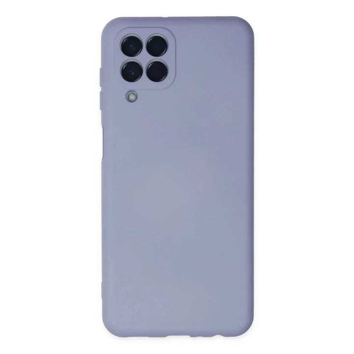 Samsung Galaxy M33 Kılıf Nano içi Kadife Silikon - Lila