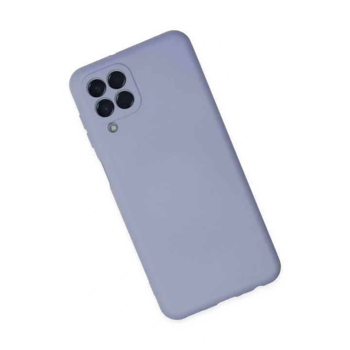 Samsung Galaxy M33 Kılıf Nano içi Kadife Silikon - Lila