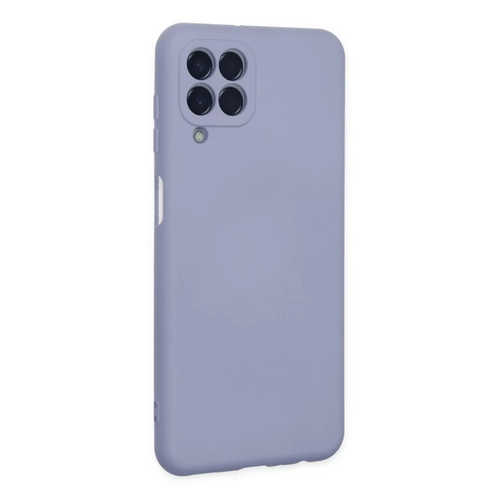 Samsung Galaxy M33 Kılıf Nano içi Kadife Silikon - Lila