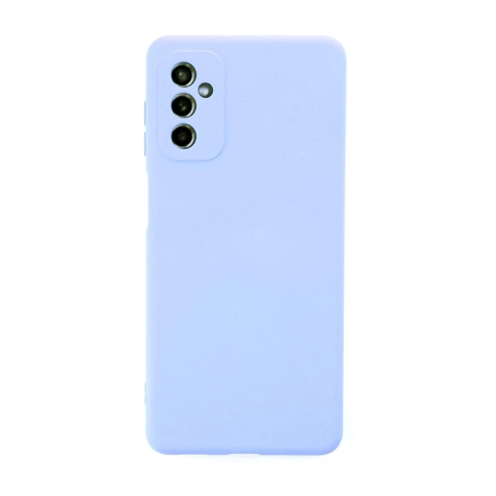 Samsung Galaxy M52 5G Kılıf Nano içi Kadife Silikon - Lila