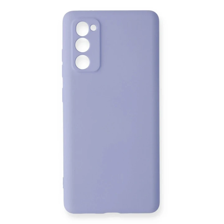 Samsung Galaxy S20 FE Kılıf Nano içi Kadife Silikon - Lila