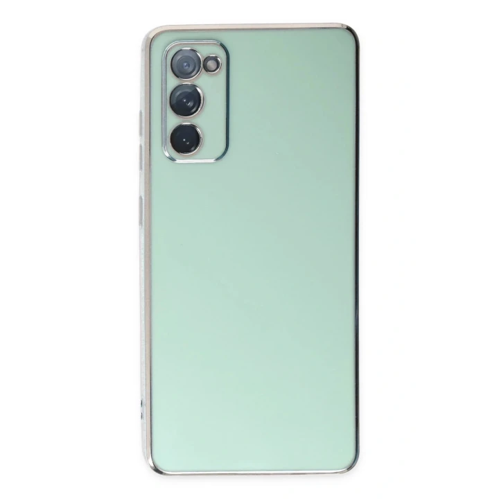 Samsung Galaxy S20 FE Kılıf Volet Silikon - Açık Yeşil