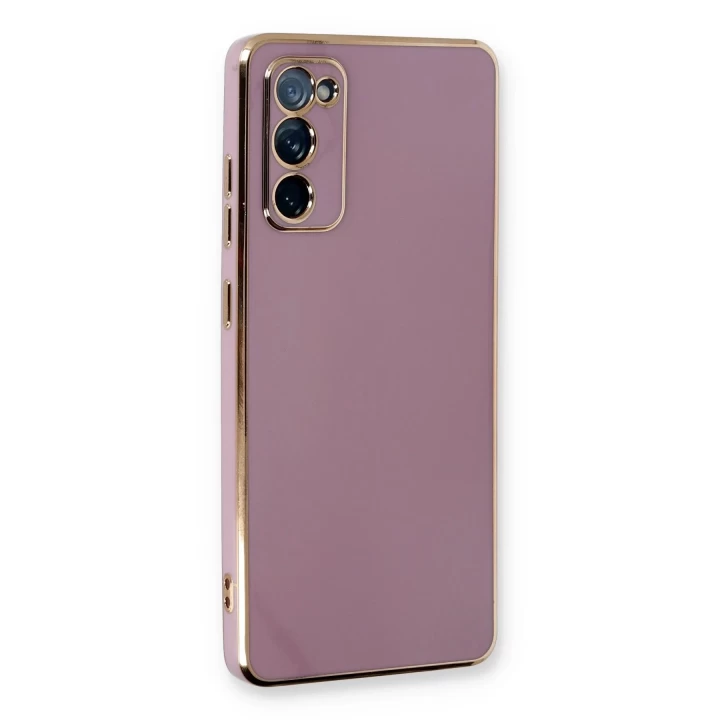 Samsung Galaxy S20 FE Kılıf Volet Silikon - Mor