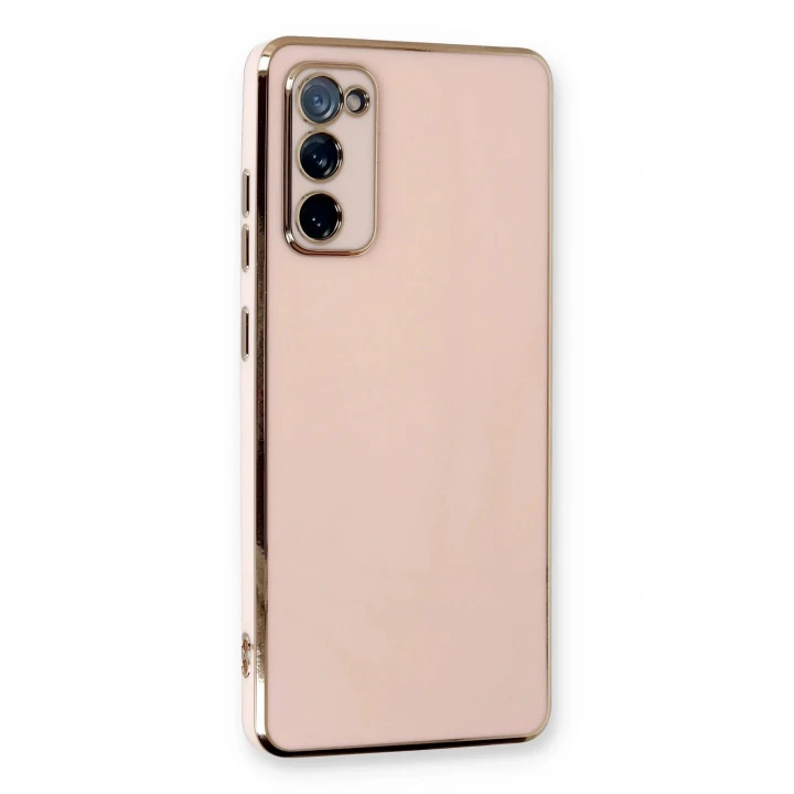 Samsung Galaxy S20 FE Kılıf Volet Silikon - Pembe