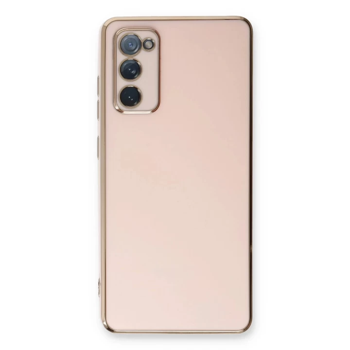 Samsung Galaxy S20 FE Kılıf Volet Silikon - Pembe