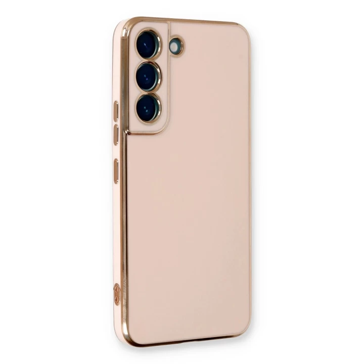 Samsung Galaxy S21 FE Kılıf Volet Silikon - Pembe