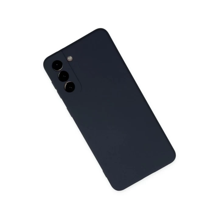 Samsung Galaxy S21 Kılıf Nano içi Kadife Silikon - Lacivert