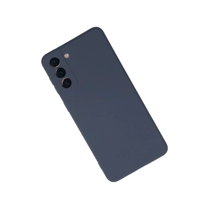 Samsung Galaxy S21 Plus Kılıf Nano içi Kadife Silikon - Gri