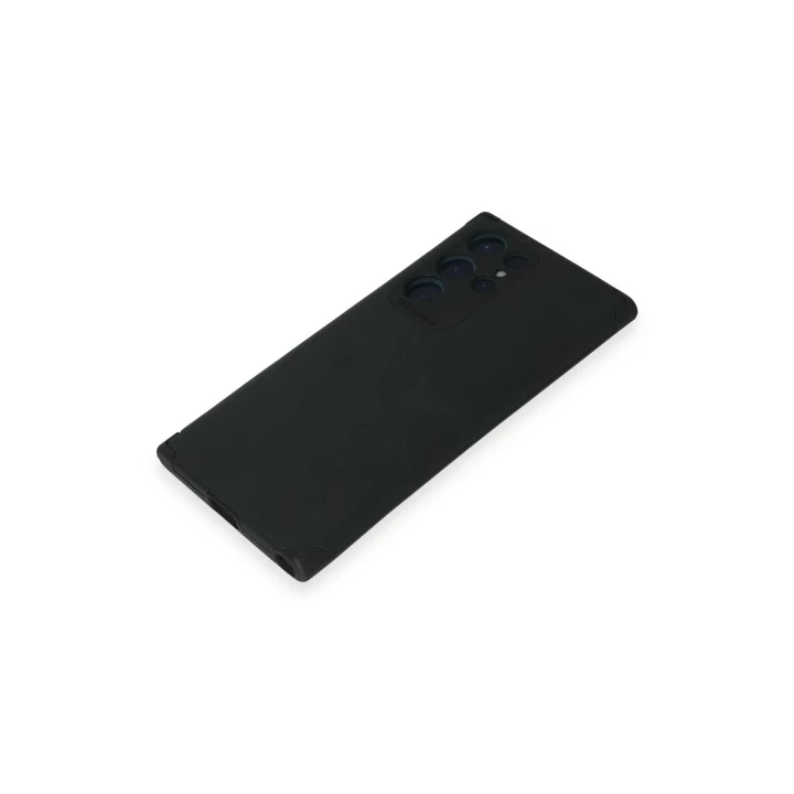 Samsung Galaxy S22 Ultra Kılıf Loop Deri Silikon - Yeşil