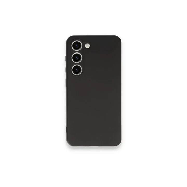 Samsung Galaxy S23 Plus Kılıf First Silikon - Siyah