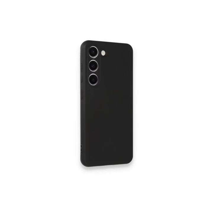 Samsung Galaxy S23 Plus Kılıf First Silikon - Siyah