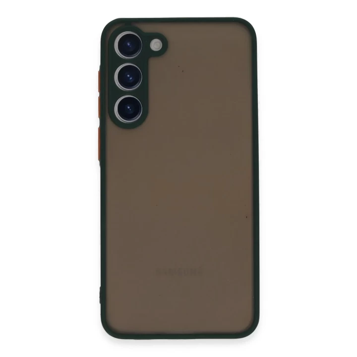 Samsung Galaxy S23 Plus Kılıf Montreal Silikon Kapak - Yeşil