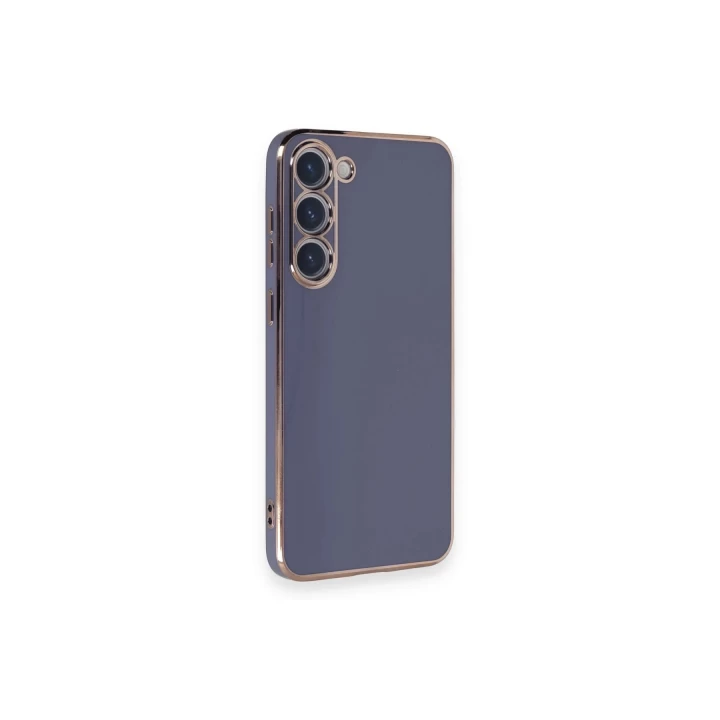 Samsung Galaxy S23 Plus Kılıf Volet Silikon - Mavi