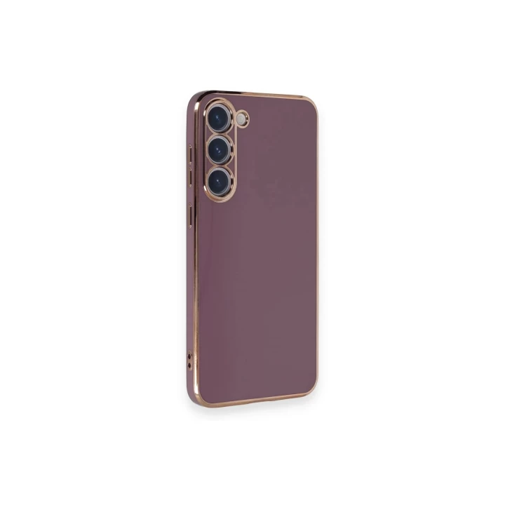 Samsung Galaxy S23 Plus Kılıf Volet Silikon - Mor