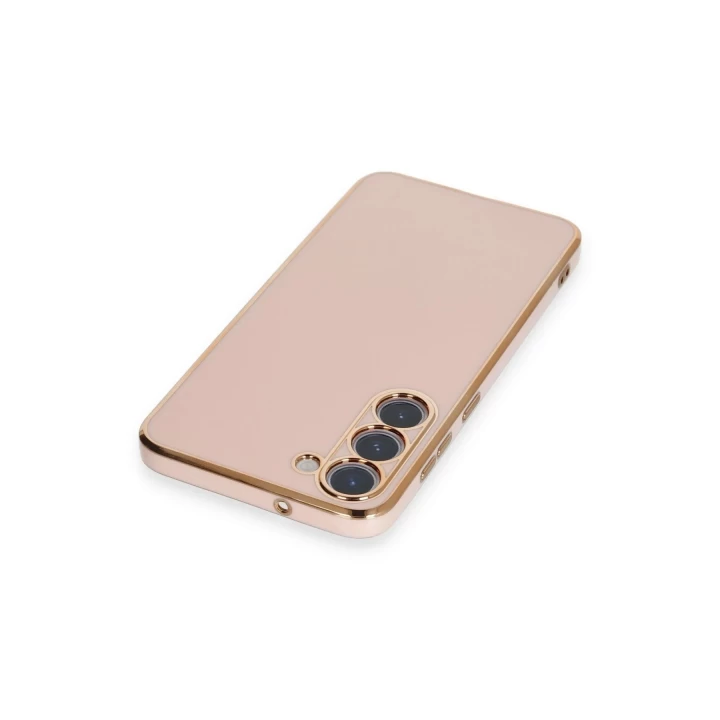 Samsung Galaxy S23 Plus Kılıf Volet Silikon - Pembe