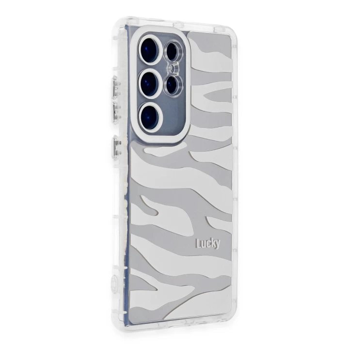 Samsung Galaxy S23 Ultra Kılıf Reflexion Desenli Kapak - Desen 10