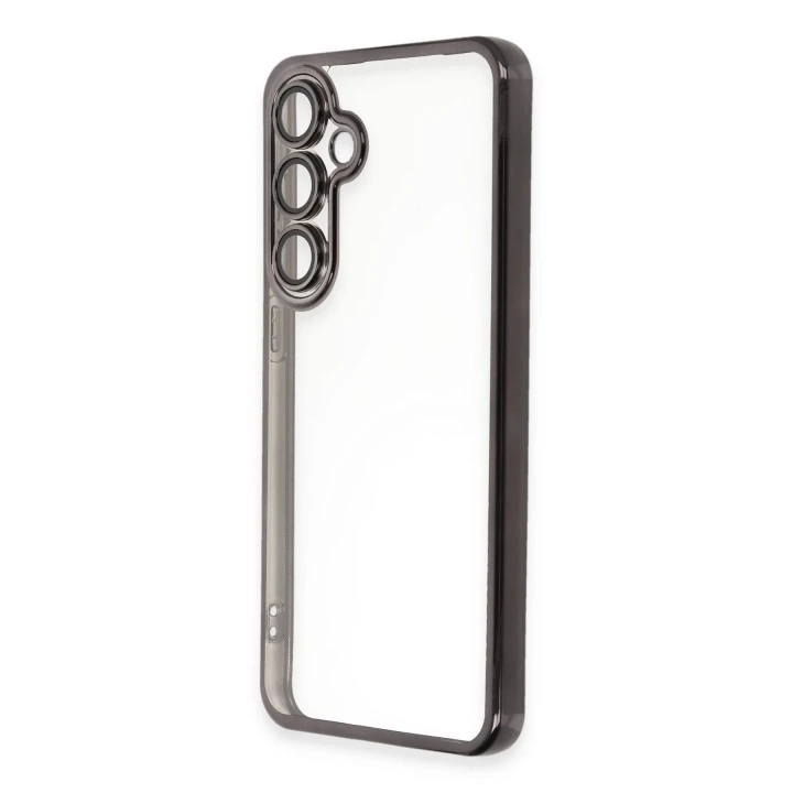 Samsung Galaxy S24 FE Kılıf Razer Lensli Silikon - Siyah