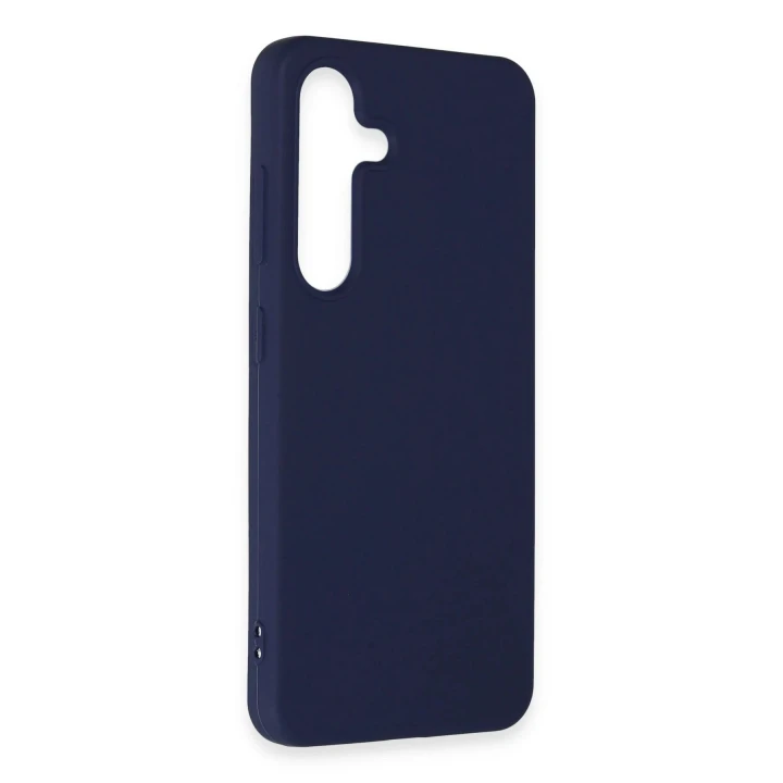 Samsung Galaxy S24 Kılıf First Silikon - Lacivert