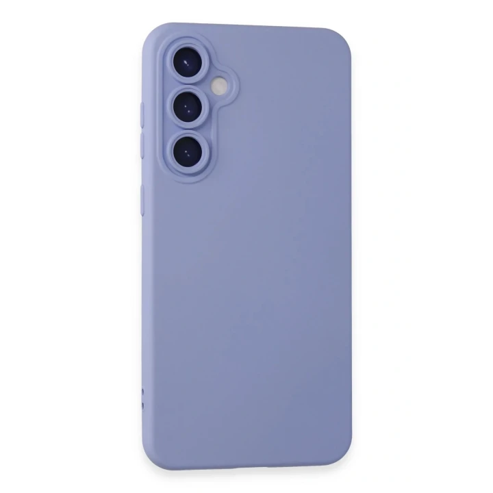 Samsung Galaxy S24 Kılıf Nano içi Kadife Silikon - Lila