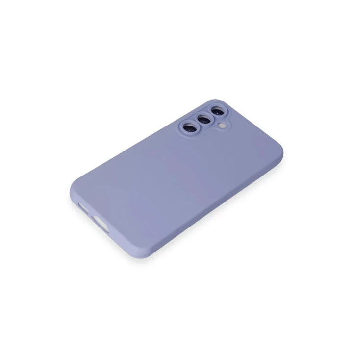 Samsung Galaxy S24 Kılıf Nano içi Kadife Silikon - Lila