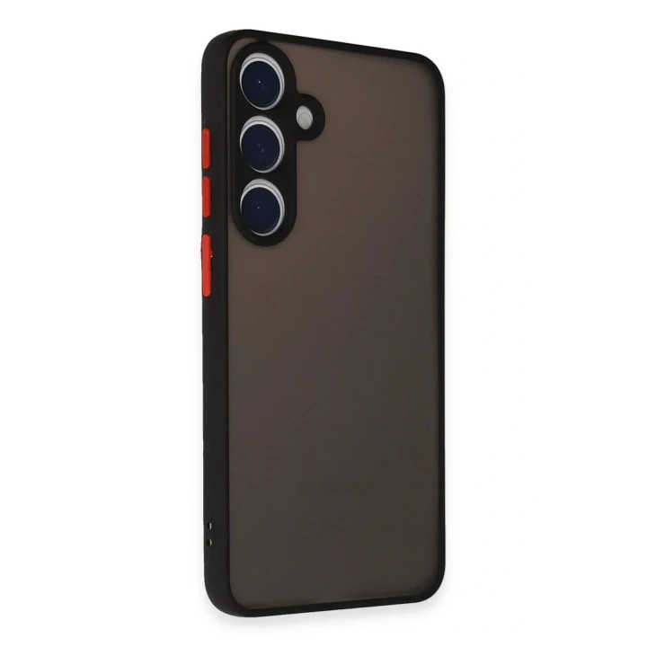 Samsung Galaxy S24 Plus Kılıf Montreal Silikon Kapak - Siyah