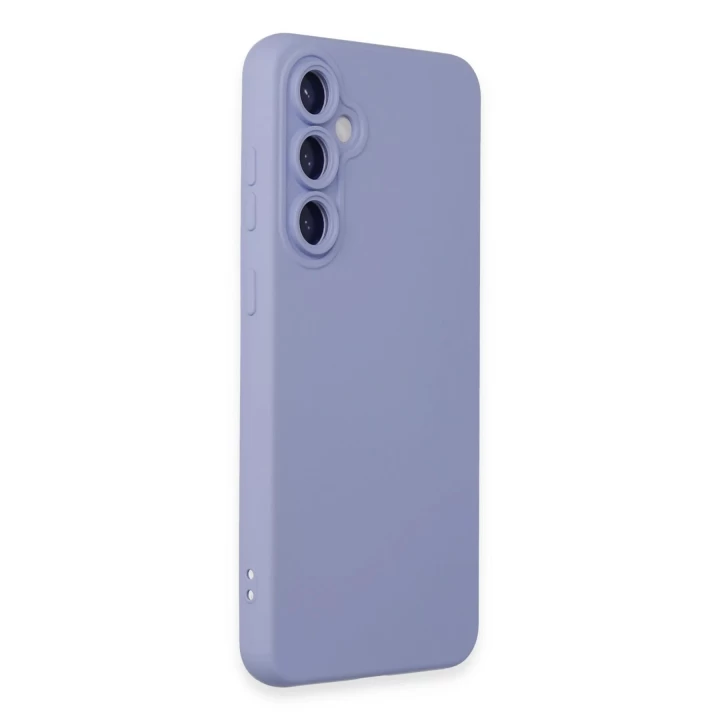 Samsung Galaxy S24 Plus Kılıf Nano içi Kadife Silikon - Lila