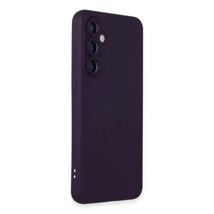 Samsung Galaxy S24 Plus Kılıf Nano içi Kadife Silikon - Mor
