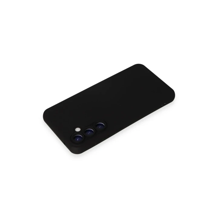 Samsung Galaxy S24 Plus Kılıf Nano içi Kadife Silikon - Siyah