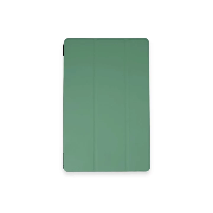 Samsung Galaxy T970 Tab S7 Plus 12.4 Kılıf Tablet Smart Kılıf - Koyu Yeşil