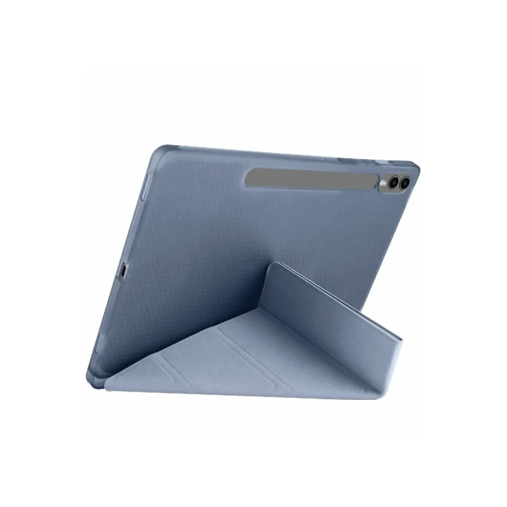 Samsung Galaxy X610 Tab S9 FE Plus 12.4 Kılıf Kalemlikli Mars Tablet Kılıfı - Lila