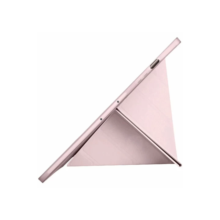 Samsung Galaxy X610 Tab S9 FE Plus 12.4 Kılıf Kalemlikli Mars Tablet Kılıfı - Rose Gold