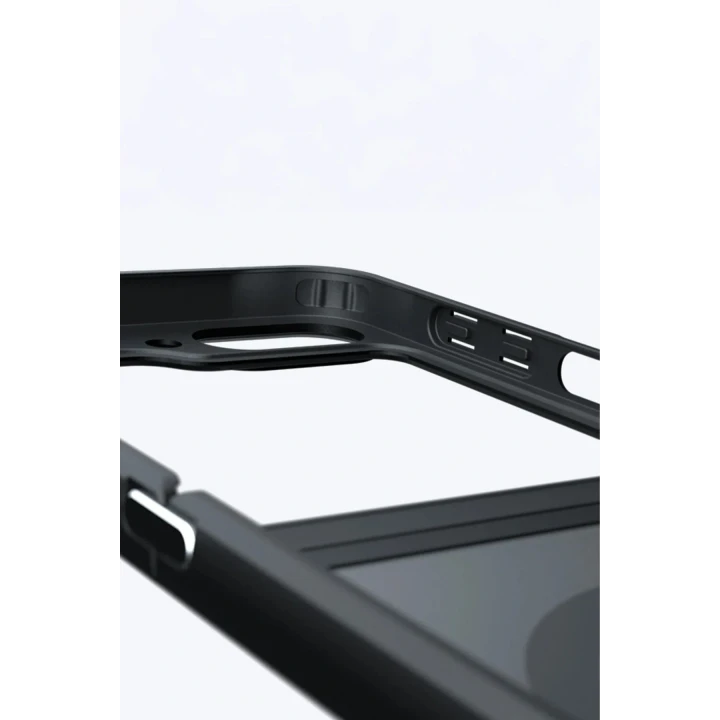 Samsung Galaxy Z Flip 6 Kılıf Blur Fold Magsafe Kapak - Siyah