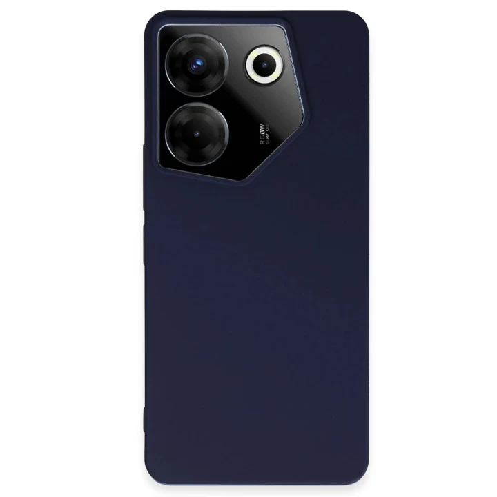Tecno Camon 20 Pro 5G Kılıf First Silikon - Lacivert