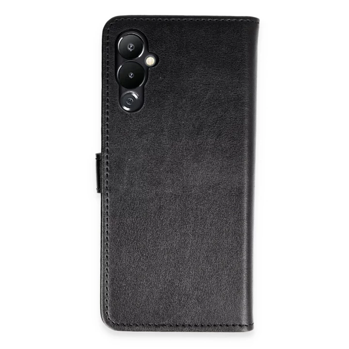 Tecno Pova 4 Kılıf Trend S Plus Kapaklı Kılıf - Siyah