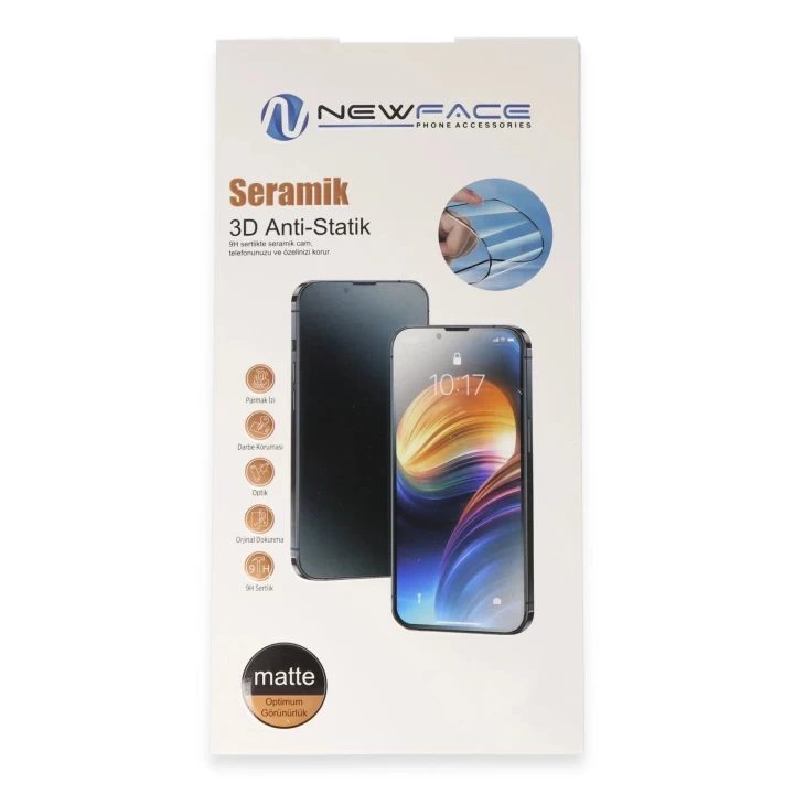Tecno Spark 20 3D Antistatik Seramik Nano Ekran Koruyucu