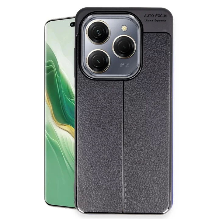 Tecno Spark 20 Pro Kılıf Auto Focus Kapak - Siyah