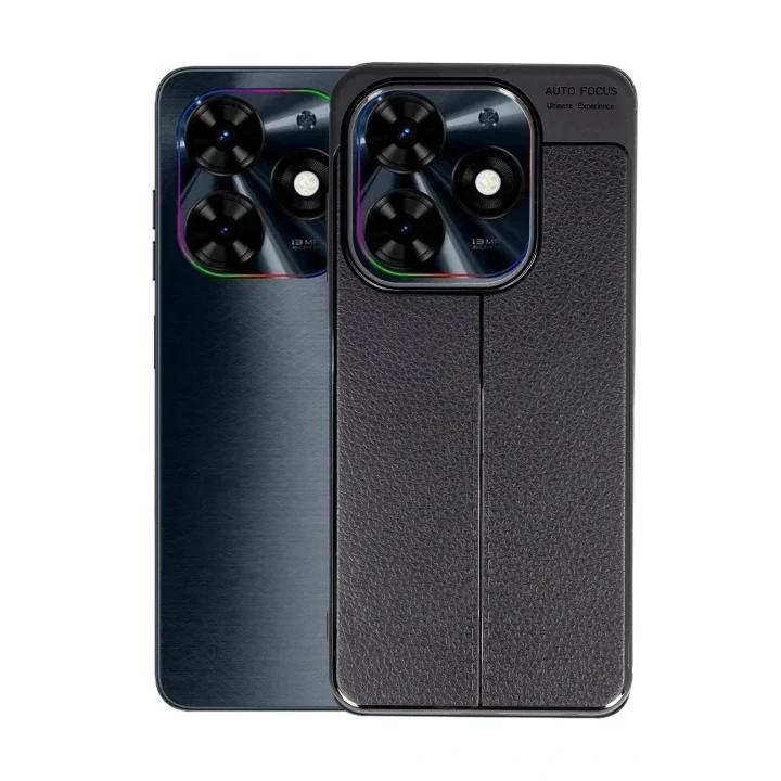Tecno Spark Go 2024 Kılıf Auto Focus Kapak - Siyah