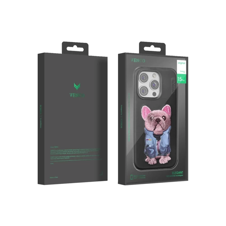 Venco iPhone 11 Cute Desenli Kapak - Lacivert